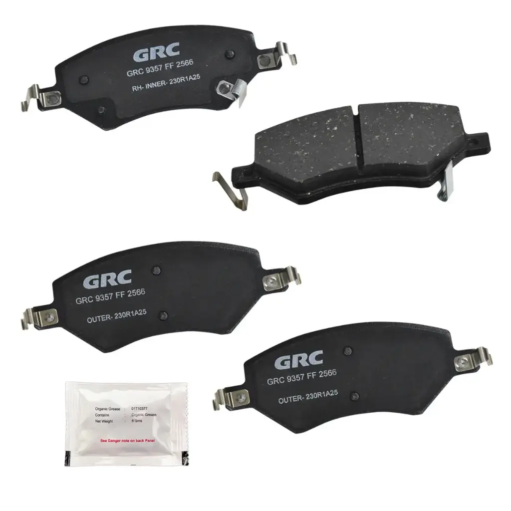 [GCD2566] Balata Delantera Chevolet Tornado Van ( seguros a los extremos ) GCD2566 