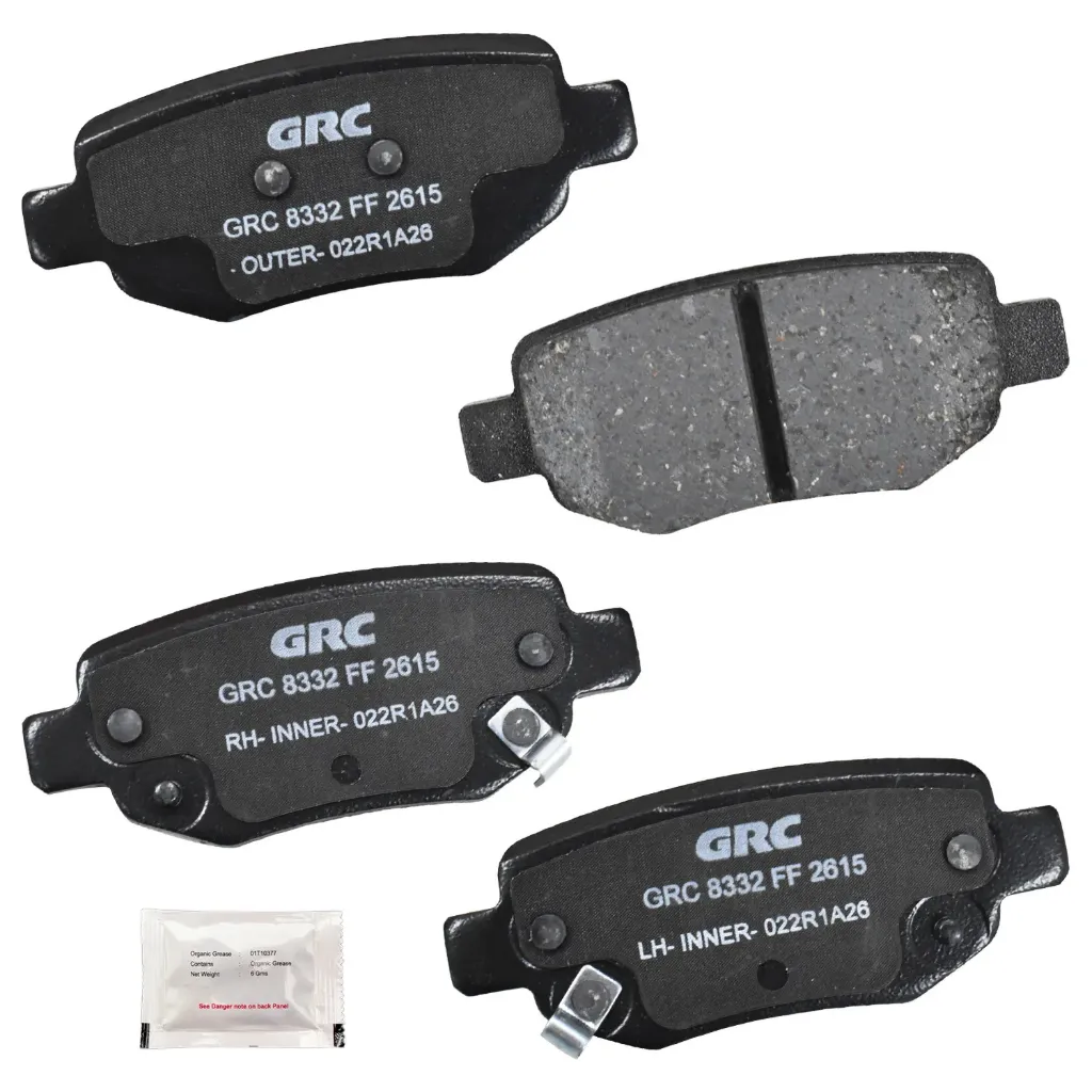 [GCD2615] Balata Trasera Chirey Tiggo 2Pro, 4Pro, Geely Emgrand, JAC E10X GCD2615