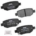 Balata Trasera Chirey Tiggo 2Pro, 4Pro, Geely Emgrand, JAC E10X GCD2615