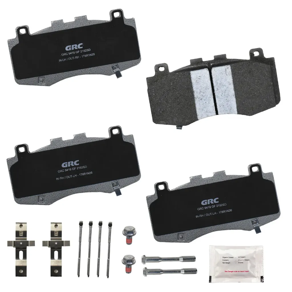 Balatas Delanteras de Disco Jeep Grand Cherokee Trailhawk, Dodge	Durango GPRD2152SD
