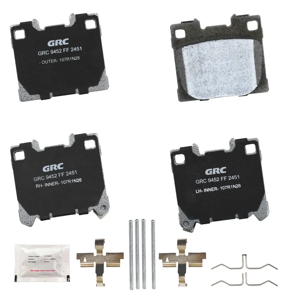 Balatas Traseras de Disco Toyota	Yaris GR, Corolla GR GPRD2451