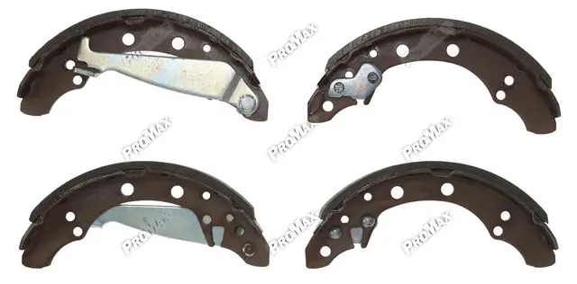 Balatas Traseras de Tambor VW (palanca freno de mano curva) 12-662L