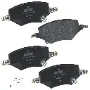 Balatas Delanteras CHEVROLET Captiva GM0076