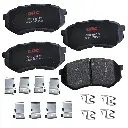 Balatas Delanteras Mitsubishi Fuso, Toyota Tacoma GCD433A