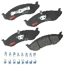 Balatas Delanteras Jeep Grand Cherokee, Wagoneer, Wrangler, GCD477