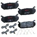 Balatas Traseras Mazda, Ford GCD584