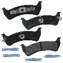 Balatas Traseras de Disco Jeep Grand Cherokee GMD625