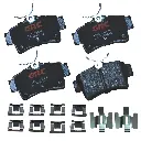 Balatas Traseras Ford Mustang, Panoz GCD627