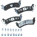 Balatas Traseras Jeep Grand Cherokee, Wrangler GMD666