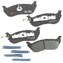 Balatas Traseras Lincoln, Mercury, Ford GMD674A