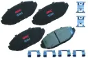 Balatas Delanteras Ford Crown Victoria, Lincoln Town Car, Mercury Grand Marquis GMD748