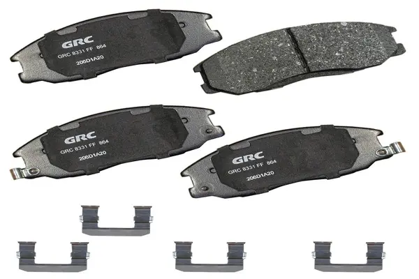 Balatas Delanteras Hyundai Santa Fe, Hyundai XG300, XG350, Kia Sedona GCD864