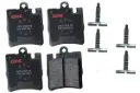 Balatas Traseras de Disco Mercedes-Benz E320, E420, E430, E280, CLK430, C320, C200, C32 AMG, CL230, C230, C240, SLK200, SLK350, C280, C350, CLK350, CLK280 GMD876