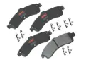 Balatas Delanteras Chevrolet Trailblazer, Trailblazer EXT, GMC Envoy, Envoy XL, Envoy XUV, Oldsmobile Bravada, Isuzu Ascender, Chevrolet SSR, Buick Rainier, Saab 9-7x, GMD882
