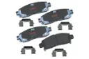 Balatas Traseras de Disco Chevrolet Trailblazer, Traverse, GMC Envoy, Trailblazer EXT, Isuzu Ascender, SSR, GMC Envoy, Oldsmobile Bravada, Envoy XL, Acadia Limited, Envoy XUV, Saab 97x, aturn Outlook,  Buick Enclave, Rainier, Cadillac XTS, GCD883