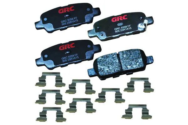 Balatas Traseras de Disco Nissan Altima, X-Trail, 350Z, Murano, Maxima, Quest, Juke, Suzuki Grand Vitara, Infiniti FX35, G35,  FX45, M35, M45, M37, FX37, M56, Renault Koleos, Nissan Qashqai GCD905
