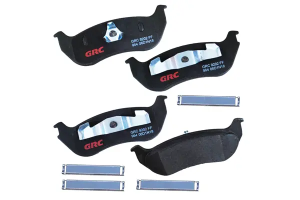 Balatas Traseras de Disco Jeep Wrangler, TJ GCD964