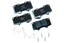 Balatas Delanteras Toyota Tundra, Sequoia, 4Runner, Tacoma, FJ Cruiser, Hilux 6 birlos , Lexus GX460, GX470, Mitsubishi Montero, JAC Frison, JAC T6 GCD976