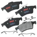 Balatas Traseras de Disco Renault Laguna, Volvo S40, V40, V50, C30, C70,  Saab 9-3, 9-3X, Jaguar S-Type, XJ8, XK, XKR, XF, XJ,   Vanden Plas, XJR, Super V8, Mazda 3, 5, Pontiac Solstice, Saturn Sky, Cadillac BLS, Chevrolet Cobalt, Peugeot 508, Ford Focus, Mercedes-Benz G550 4x4, Ford Transit Connect GMD1095