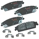 Balatas Traseras de Disco Cadillac Escalade, Escalade ESV, Escalade EXT, Chevrolet Tahoe, Avalanche, Silverado 1500, Suburban, Suburban 1500, GMC Yukon, Yukon XL 1500, Sierra 1500, Sierra 1500 Classic, Sierra GMD1194