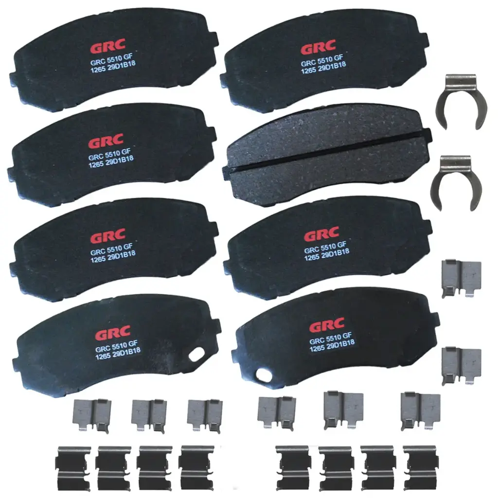 Balatas Delanteras Mitsubishi Fuso FE120, FE145, FE145CC, FE180, FG140, FK200, FM260, FM330, FE140, Sterling Truck 360, FK260, FE125 GMD1265