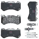 Balatas Delanteras Mercedes-Benz CLS63 AMG, E63 AMG, SL55 AMG, CLK63 AMG, SL600, C63 AMG, SL65 AMG, SL63 AMG, SLS AMG, CL63 AMG, ML63 AMG, G63 AMG, GL63 AMG, E63 AMG S, CLS63 AMG S, S63 AMG, G65 AMG, S600, S65 AMG, C63 AMG S, AMG GT S, Maybach S600, GLE63 AMG, GLE63 AMG S, S63L AMG, S65L AMG, GLS63 AMG, Maybach S550, GLS500, AMG GT R, AMG GT C, GLC63 AMG, Maybach S650, GLE43 AMG, AMG GT, GLC63 AMG S, Audi RS6, Audi RS7, Audi RS Q3 GMD1291