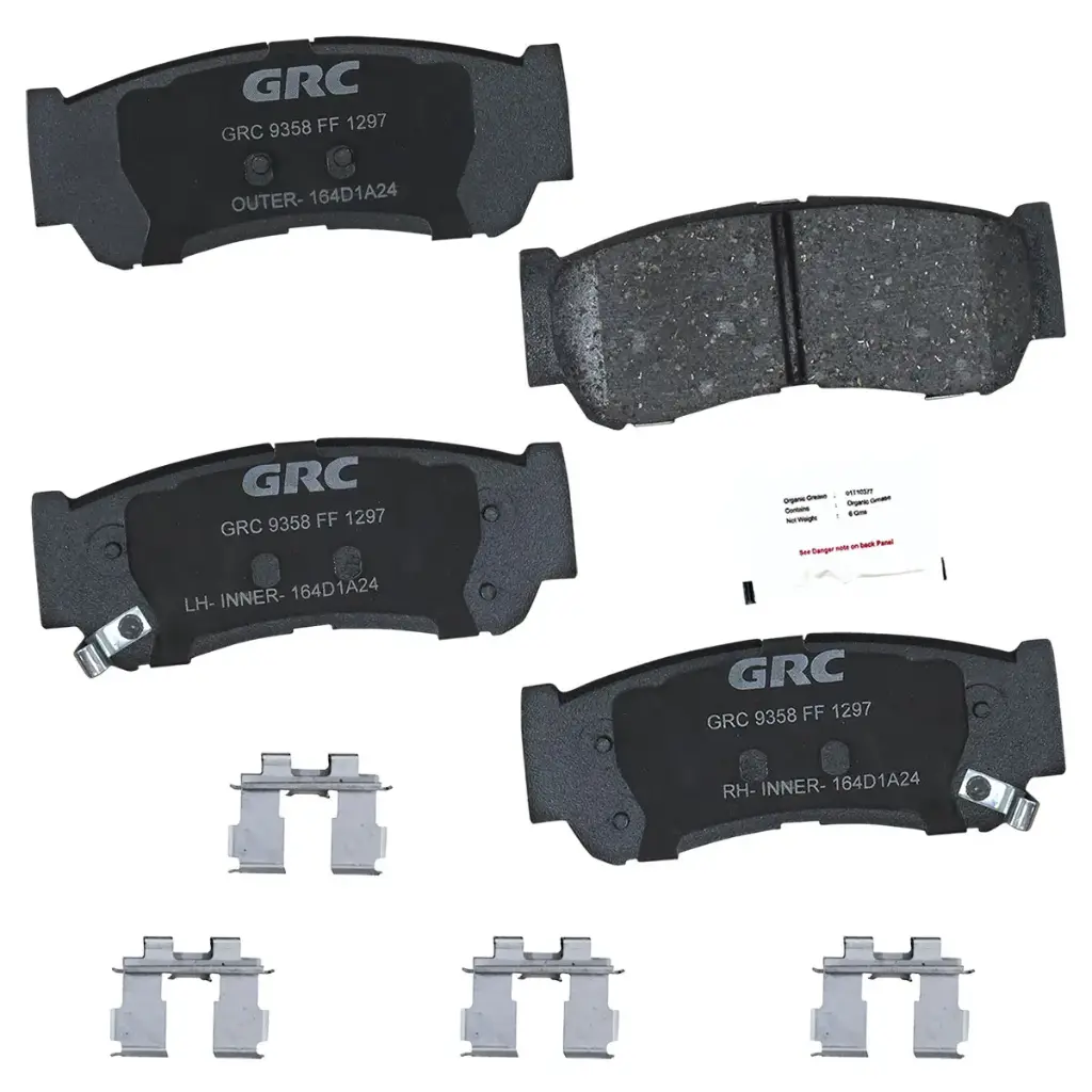 Balatas Traseras de Disco Chevrolet S10 MAX GCD1297