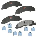 Balatas Delanteras Ford E-150, E-250, E-350 Super Duty, E-450 Super Duty, E-150 Econoline, E-350 Econoline, Econoline Van, Econoline Wagon GMD1328