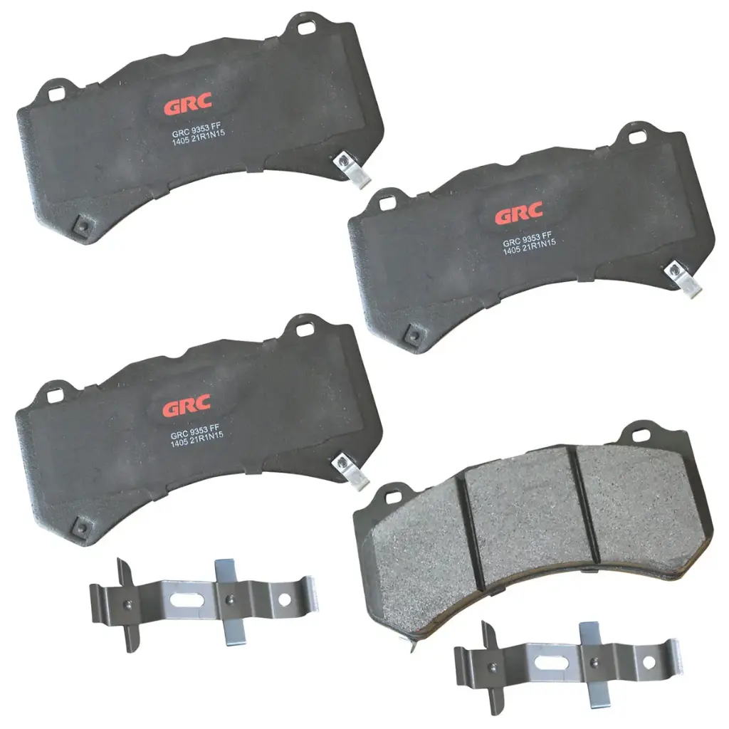 Balatas Delanteras Cadillac CTS, ATS, Chevrolet Camaro, Corvette, Jeep Grand Cherokee, Dodge Challenger, Charger, Durango GMD1405