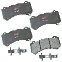 Balatas Delanteras Cadillac CTS, ATS, Chevrolet Camaro, Corvette, Jeep Grand Cherokee, Dodge Challenger, Charger, Durango GMD1405