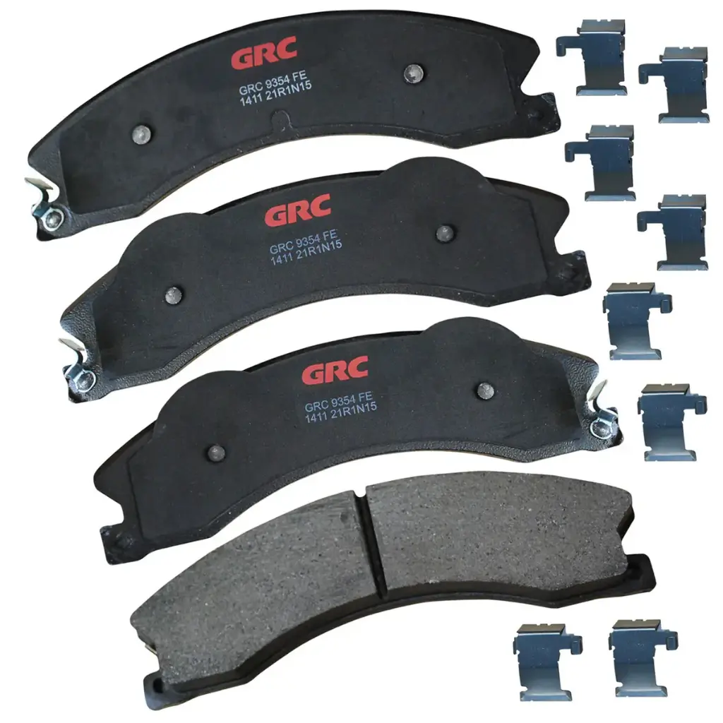 Balatas Delanteras Chevrolet Express 3500, Express 4500, Silverado 2500, 3500, 2500 HD, 3500 HD, Suburban 3500 HD, GMC Sierra 2500 HD, 3500 HD, Savana 4500, Savana 3500, Nissan TITAN XD GMD1411