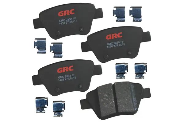 Balatas Traseras de Disco Volkswagen Bora, Golf, GLI, Golf SportWagen, GTI, Eos, Volkswagen Beetle, Passat, Caddy, Audi A3 Quattro, Seat Leon GCD1456