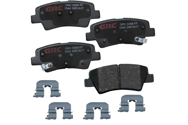 Balatas Traseras de Disco Kia Rio5, Rio, Optima, Niro,  Dodge Attitude, Hyundai Elantra GT GCD1544