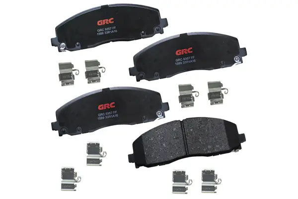 Balatas Delanteras  Chrysler Town & Country, Pacifica, Voyager, Dodge Grand Caravan, Journey, Volkswagen Routan, Ram C/V, Jeep Wrangler, Gladiator GCD1589