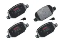 Balatas Traseras de Disco Fiat 500, Linea GMD1617