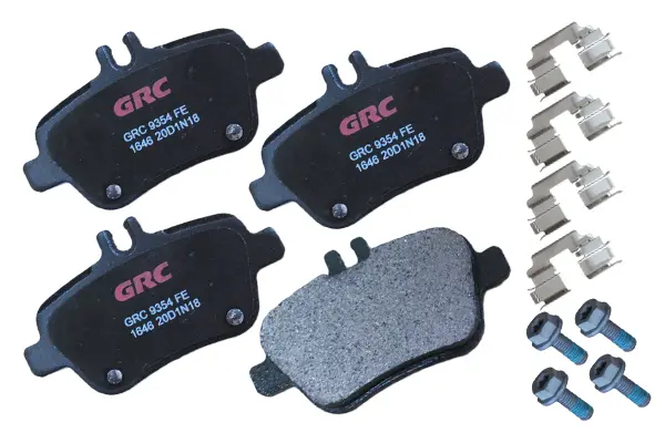 Balatas Traseras de Disco Mercedes-Benz SLK350, SLK250, B180, SLK200, B250, CLA250, A250, A200, A180, CLA200, GLA200, B Electric Drive, GLA250, E300, CLA180, SLK300, B250e, GLA180, SLC180, SLC200, Infiniti QX30, SLC300 GMD1646