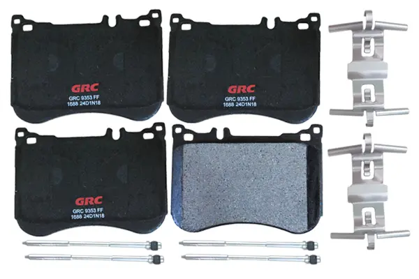 Balatas Delanteras Mercedes-Benz SL550, S500, SLK55 AMG, S550, S400, S550e, S500L, S400L, S560, Maybach S560, S450, CLS53 AMG, E53 AMG, S450L, S560e, S560L GMD1688