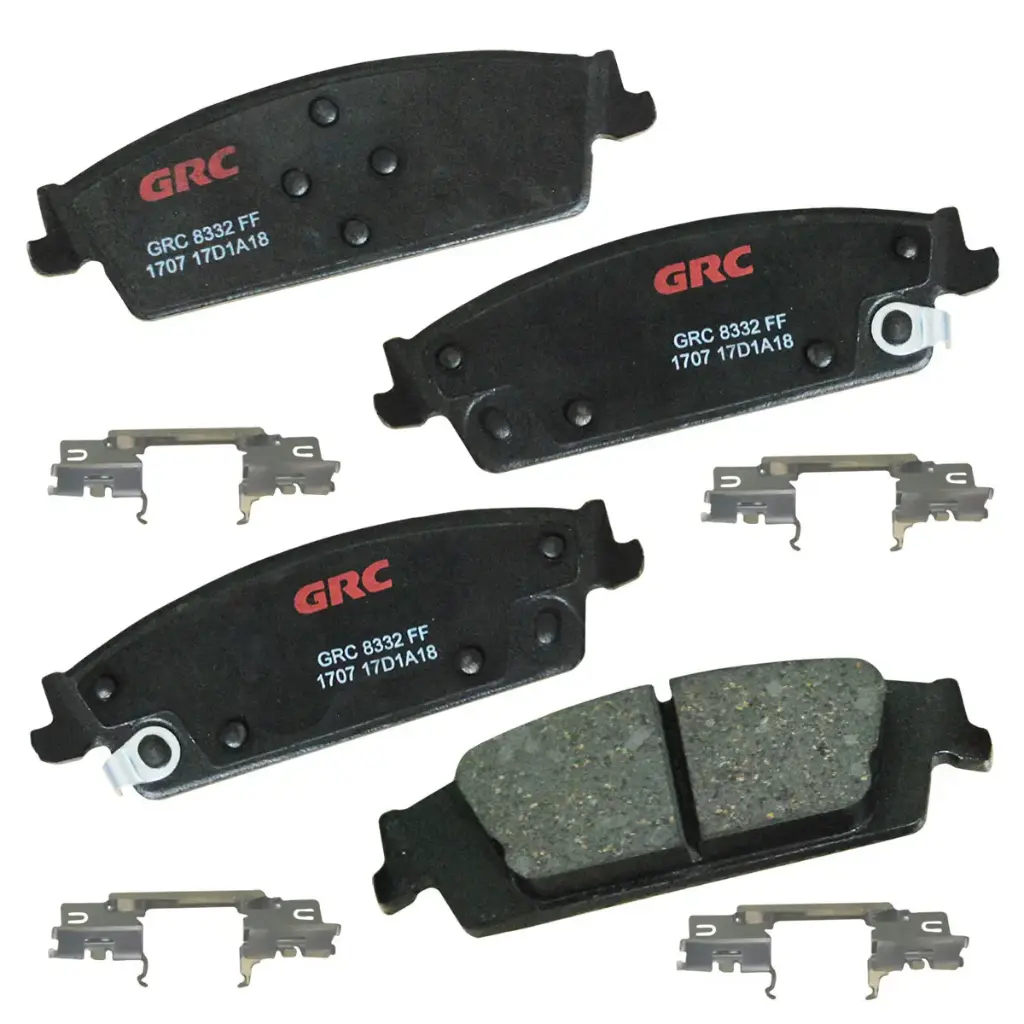 Balatas Traseras de Disco Chevrolet Silverado 1500,  Chevrolet Tahoe, Cheyenne, Yukon, Suburban, Cadillac Escalade ESV, GMC Sierra, Yukon XL GCD1707