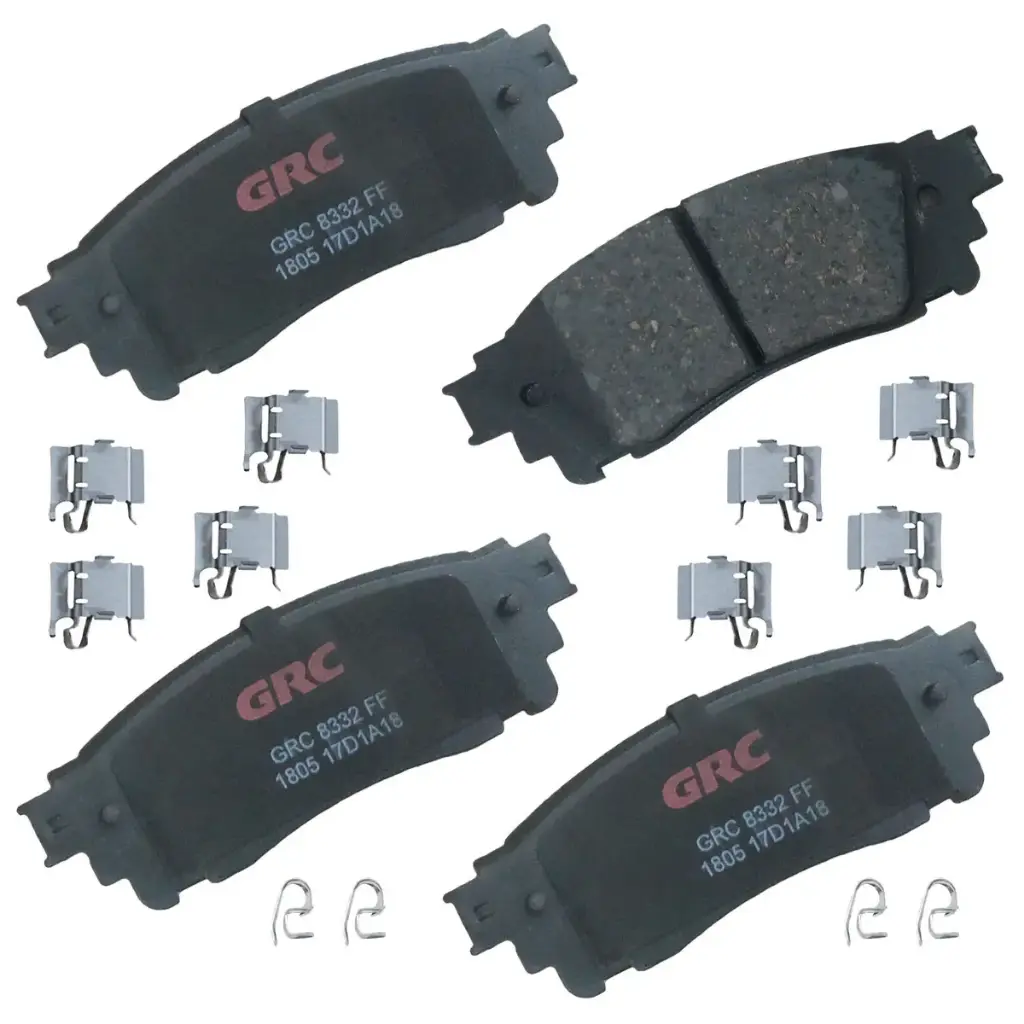 Balatas Traseras de Disco Lexus NX300h, NX200t, RX350, RX450h, NX300, RX350L, RX450hL, ES350, ES300h, UX200, UX250h, Toyota C-HR, Camry, Avalon, RAV4, Venza, Corolla Cross, Lexus NX450h+, NX250, NX350h, NX350, ES250 GCD1805