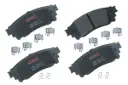 Balatas Traseras de Disco Lexus NX300h, NX200t, RX350, RX450h, NX300, RX350L, RX450hL, ES350, ES300h, UX200, UX250h, Toyota C-HR, Camry, Avalon, RAV4, Venza, Corolla Cross, Lexus NX450h+, NX250, NX350h, NX350, ES250 GCD1805