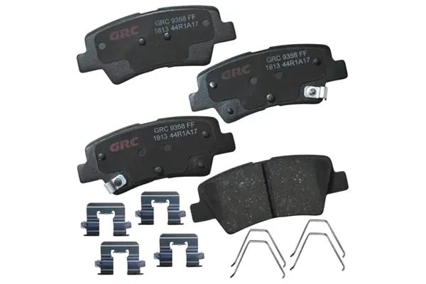 Balatas Traseras de Disco Kia Rondo, Soul, Hyundai Elantra GT, Veloster, Sonata, Kia Optima, Soul EV, Forte, Forte5, Hyundai Kona Electric, Kona, Kia K3 GCD1813