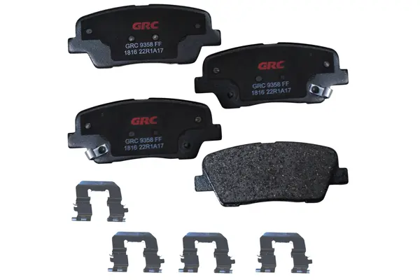 Balatas Traseras de Disco Hyundai Entourage, Coupe, Santa Fe,  Equus,  Santa Fe XL, Santa Fe Sport, Kia K900, Stinger, Sedona, Sorento, Borrego, Genesis G70, G80 GCD1816