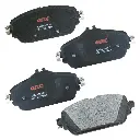 Balatas Delanteras Mercedes-Benz C200, CLA250, A250, CLA200, A45 AMG, GLA200, GLA250, C180, CLA180, E200, GLA180, A45 GMD1837