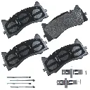 Balatas Delanteras Mercedes-Benz C63 AMG, AMG GT GMD1873