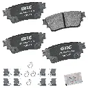 Balatas Traseras de Disco Mitsubishi Outlander, Outlander PHEV, Eclipse Cross GCD2135