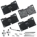 Balatas Delanteras Chevrolet Silverado 1500, 1500 LTD, Cheyenne, Tahoe, Chevrolet Suburban,  GMC Sierra 1500, Sierra 1500 Limited, Sierra, Yukon XL, Yukon, Cadillac Escalade ESV, Escalade, GCD2173