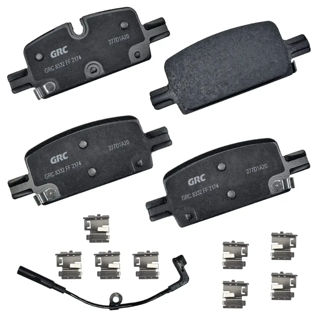 Balatas Traseras de Disco Chevrolet Silverado 1500, GMC Sierra 1500, Sierra 1500 Limited, Chevrolet Cheyenne, GMC Sierra, Chevrolet Tahoe, Suburban, GMC Yukon XL, GMC Yukon, Cadillac Escalade ESV, Cadillac Escalade, Chevrolet Silverado 1500 LTD, GMC Hummer EV Pickup, Cadillac LYRIQ GCD2174