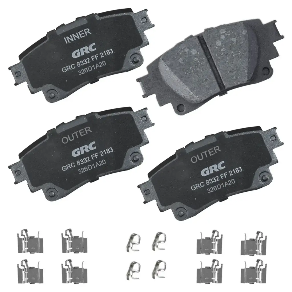 Balatas Traseras de Disco Toyota Corolla, Highlander, Sienna, Yaris, Lexus IS350, IS300, RC350, RC300 GCD2183