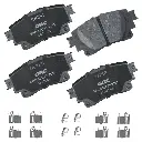 Balatas Traseras de Disco Toyota Corolla, Highlander, Sienna, Yaris, Lexus IS350, IS300, RC350, RC300 GCD2183
