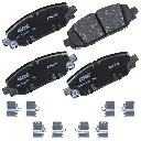 Balatas Traseras de Disco Jeep Wrangler GCD2186